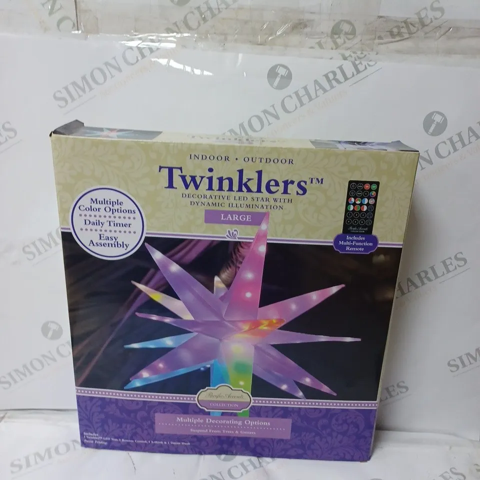 TWINKLERS STAR LIGHT MULTICOULR PLUS REMOTE CONTROL