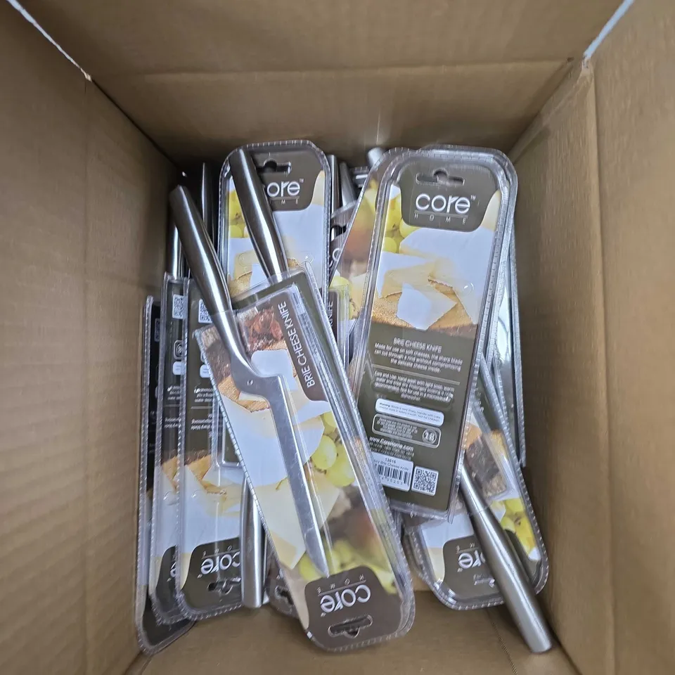APPROXIMATELY 20 CORE HOME BRIE CHEESE KNIVES 