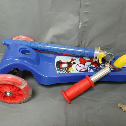 SPIDEY AND HIS AMAZING FRIENDS MINI GO! - TILT SCOOTER WITH LIGHTS
