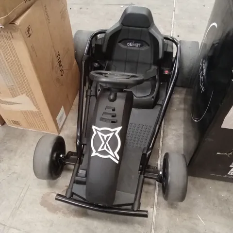 XOOTZ KIDS COMET ELECTRIC GO KART - BLACK
