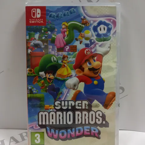 SEALED SUPER MARIO BROS WONDER FOR NINTENDO SWITCH