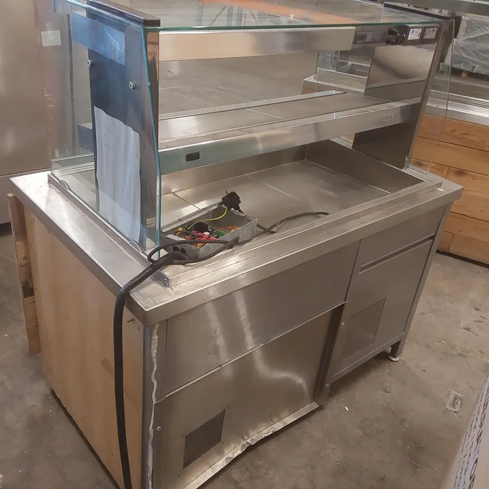 KUBUS COMMERCIAL BAIN MARIE DISPLAY COUNTER