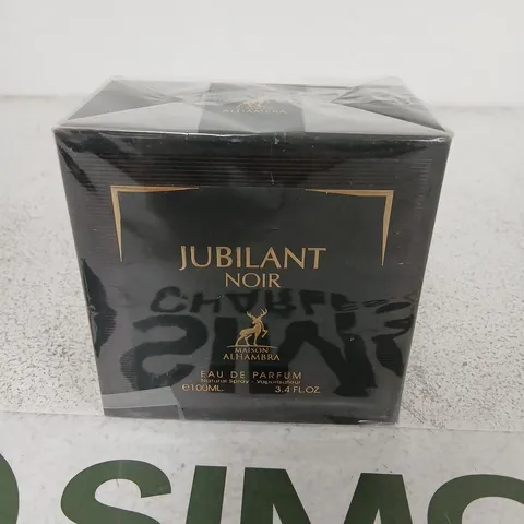 BOXED AND SEALED JUBILANT NOIR MAISON ALHAMBRA EAU DE PARFUM 100ML