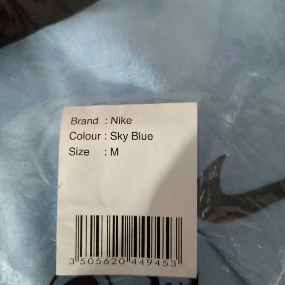 NIKE T-SHIRT – SKY BLUE, SIZE M