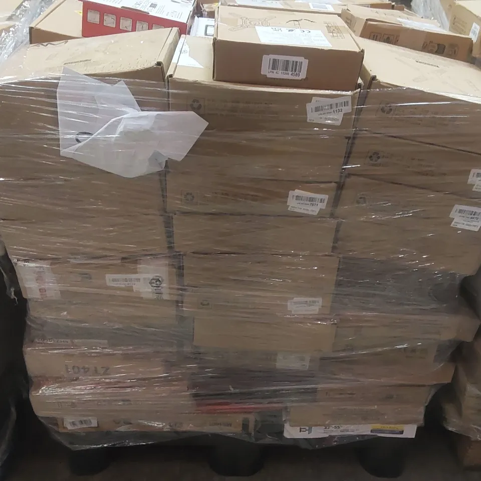 PALLET CONTAINING A VERY LARGE QUANTITY OF ASSORTED TV STANDS/MOUNTS ECT