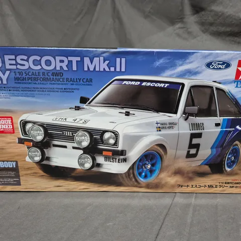 BOXED FORD ESCORT MK.11 RALLY 1/10 SCALE R/C RALLY CAR