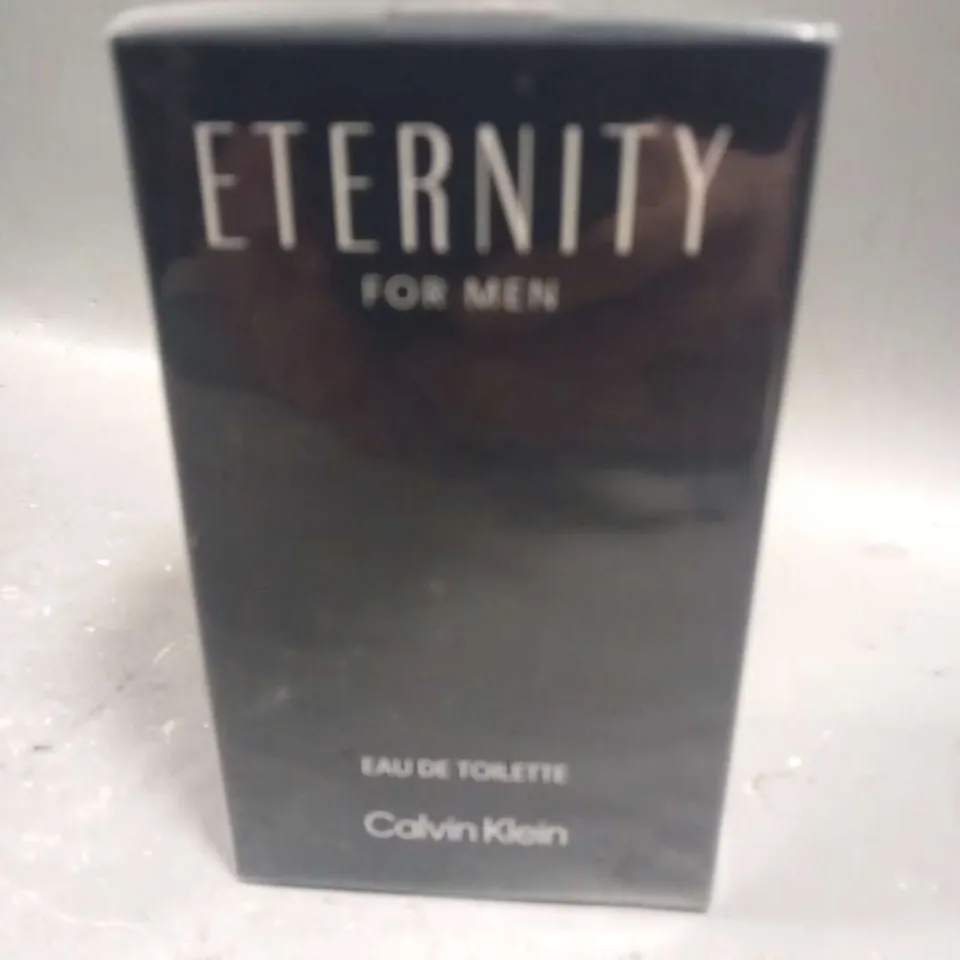 BOXED AND SEALED CALVIN KLEIN ETERNITY FOR MEN EAU DE TOILETTE 100ML