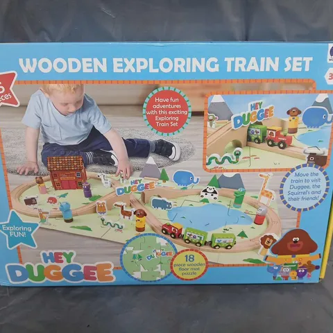 BOXED AND SEALED HEY DUGGEE TRAIN SET 