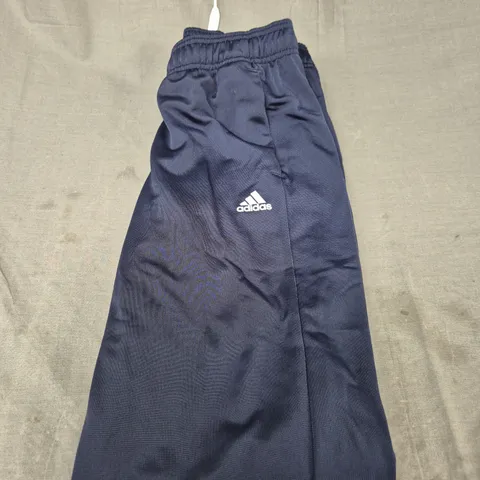 ADIDAS LOGO TRACKSUIT BOTTOMS - 11/12 YEARS