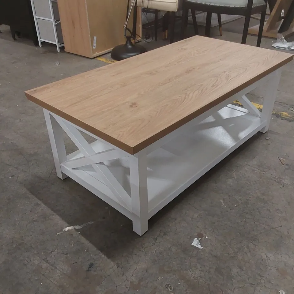 JAHNKE CHALET COFFEE TABLE