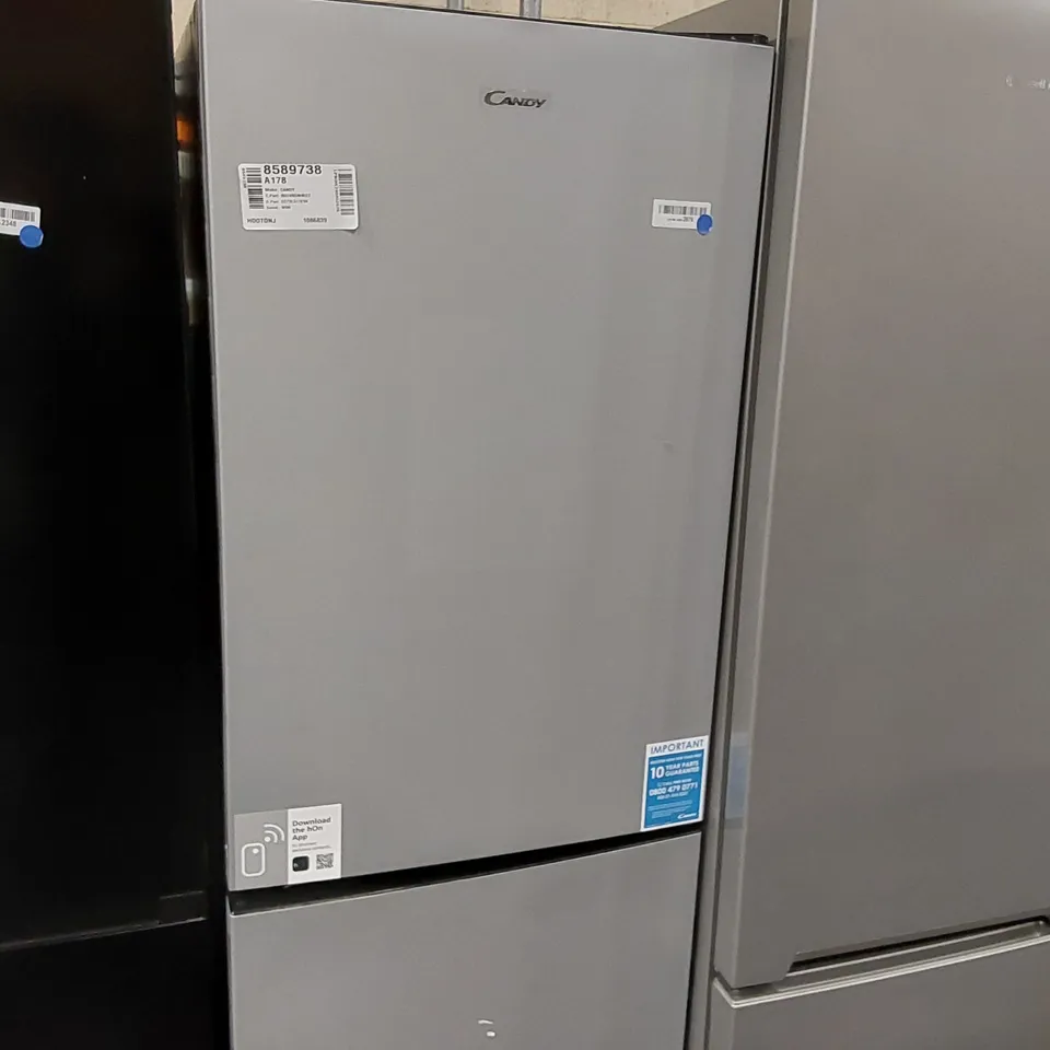CANDY LOW FROST 50/50 FRIDGE FREEZER IN SILVER, MODEL: CCT3L517ESK