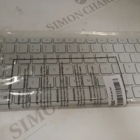 MICROSOFT 21Y-00034 DESIGNER COMPACT KEYBOARD - WHITE