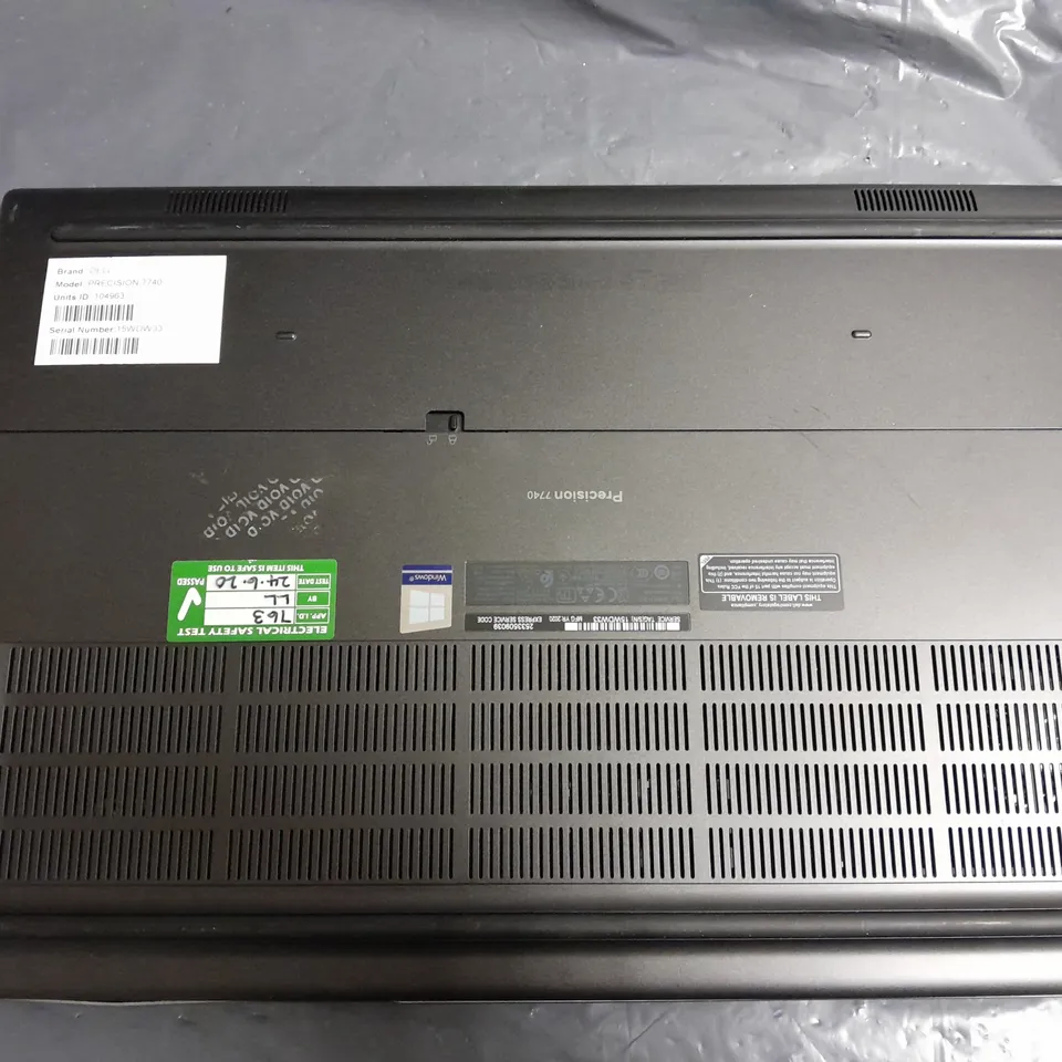 DELL PRECISION 7740 LAPTOP