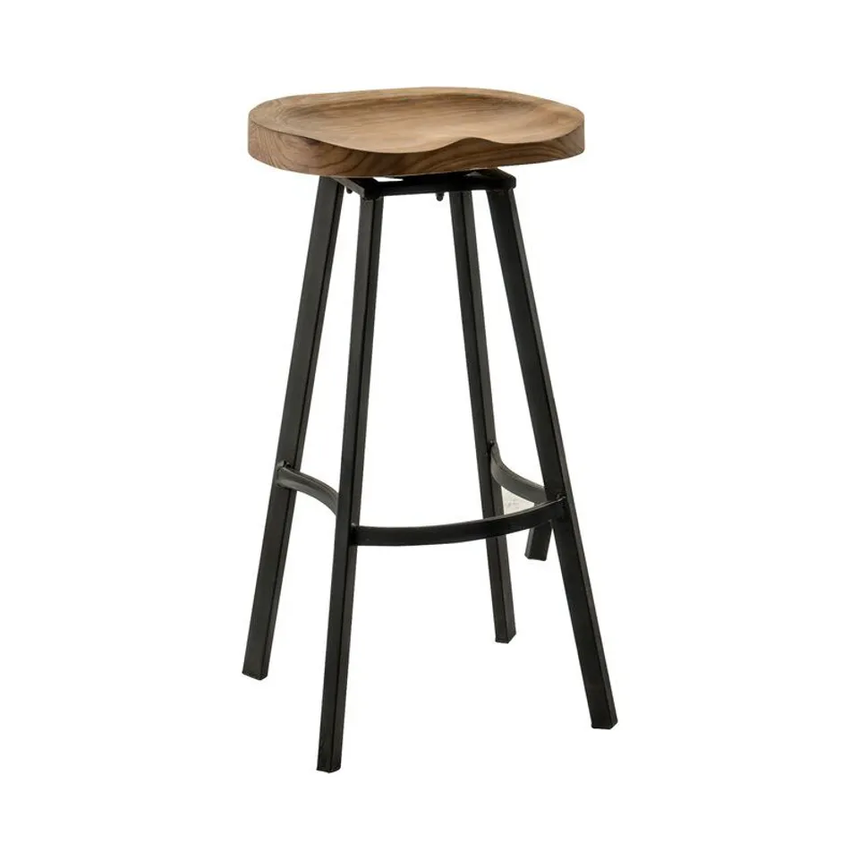 BOXED GORDON 79CM SWIVEL BAR STOOL