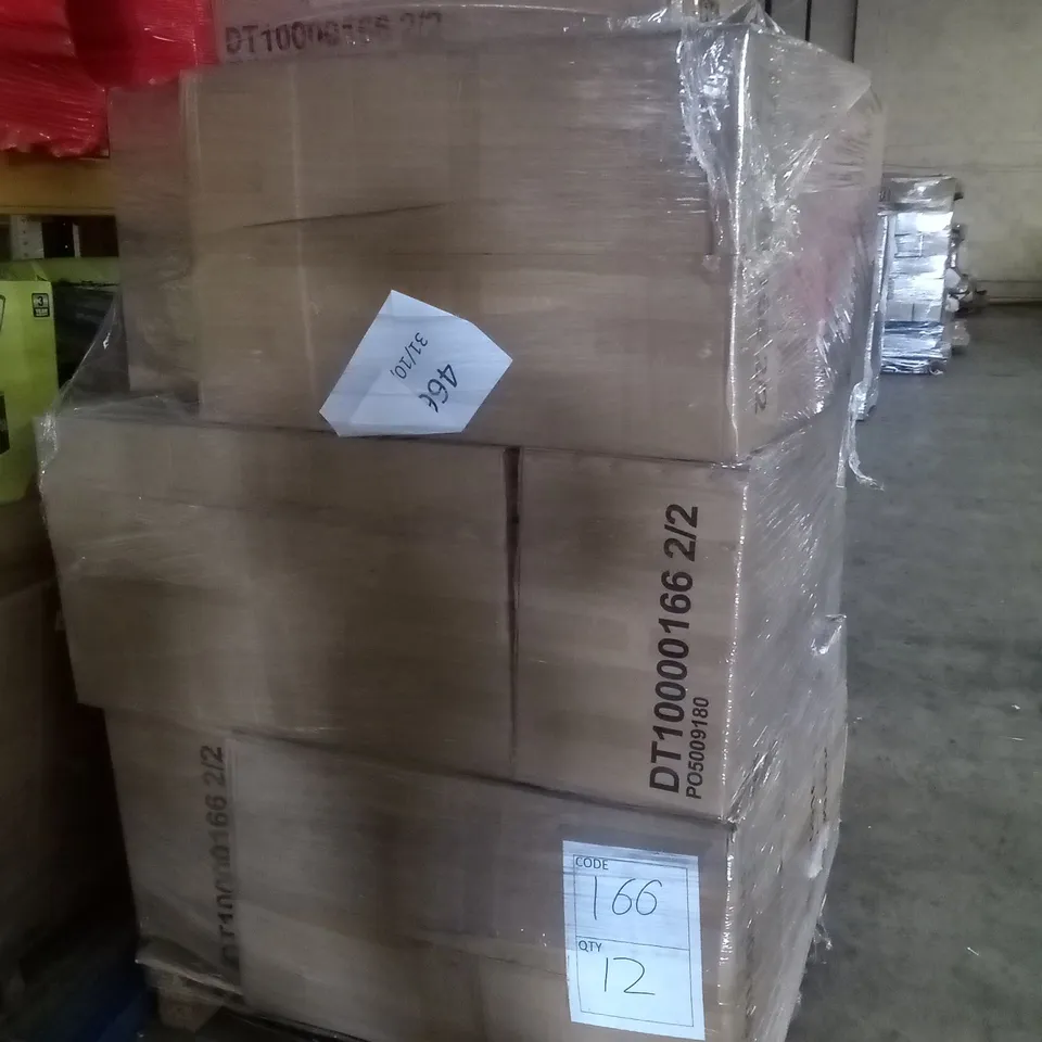 PALLET OF ASSORTED BOXED DINING TABLE PARTS