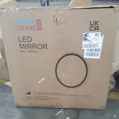 BOXED ROUND LED MIRROR 