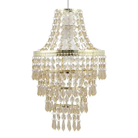 BOXED 35cm H ACRYLIC NOVELTY PENDANT SHADE (1 BOX)