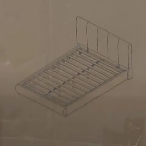 BOXED STORAGE OTTOMAN BED VELVET WHITE - BEIGE (2 BOXES)