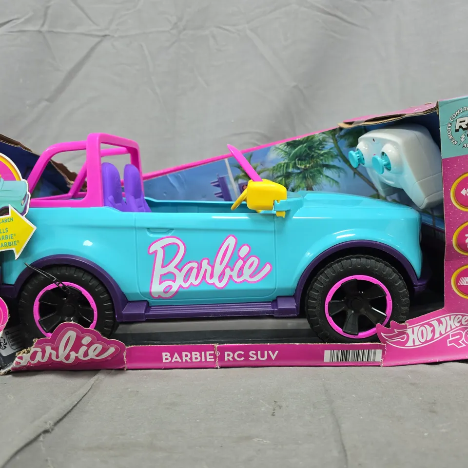 BARBIE REMOTE CONTROL SUV TOY TRUCK 