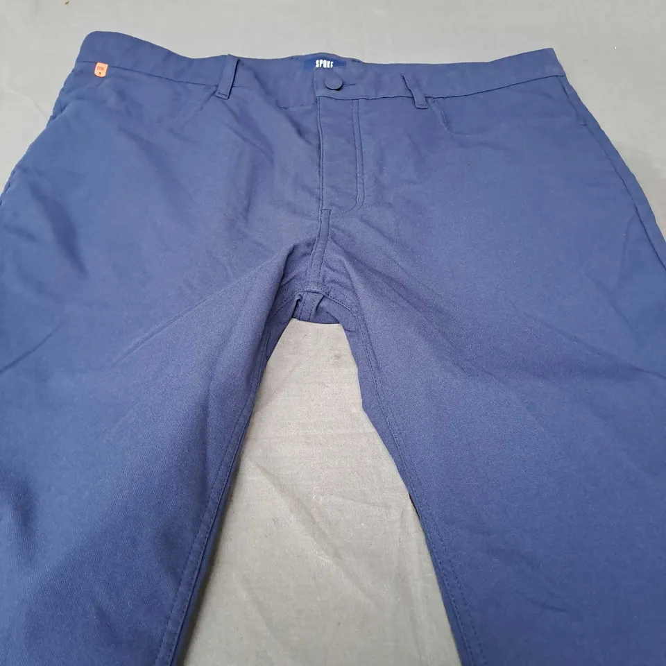SPOKE NAVY SMART TROUSERS - W38