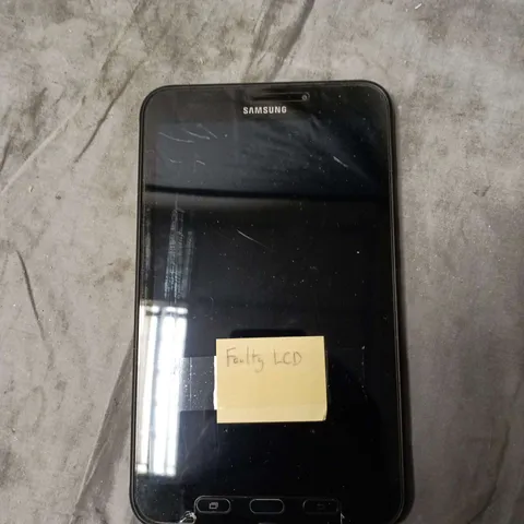 SAMSUNG TABLET PC – BLACK, 16GB – – FAULTY LCD