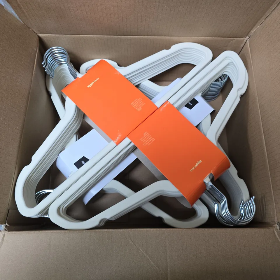 AMAZON VELVET SUIT HANGERS – BOXED SET OF 50