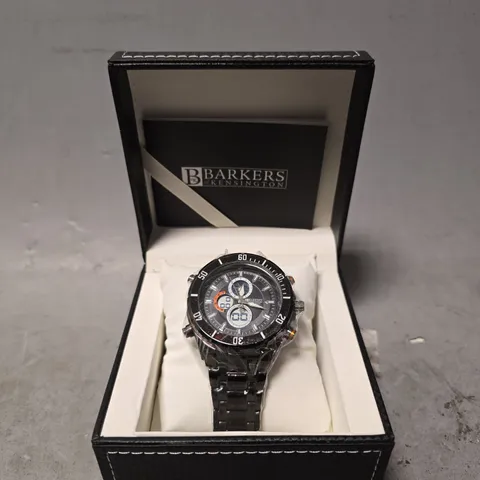 BOXED BARKERS OF KENSINGTON PREMIER SPORT BLACK WATCH