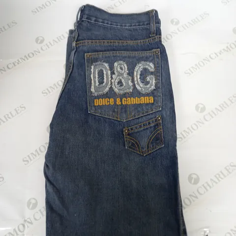DOLCE AND GABBANA DENIM JEANS SIZE UNSPECIFIED