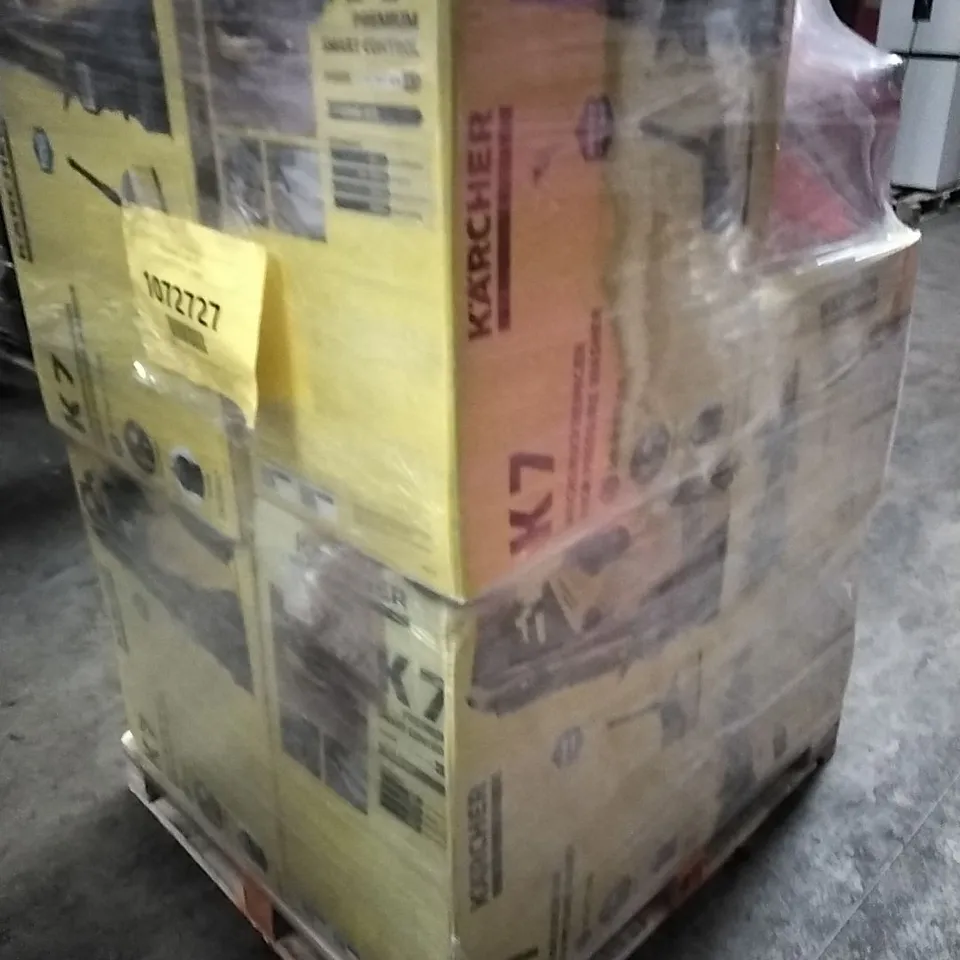 PALLET OF APPROXIMATELY 13 UNPROCESSED RAW RETURN HOUSEHOLD AND ELECTRICAL GOODS TO INCLUDE;