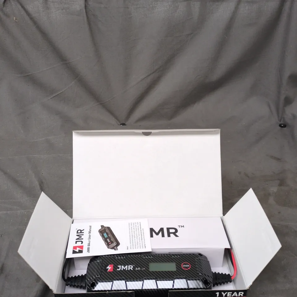 JMR 6A-LIT SMART CHARGER WITH LITHIUM MODE – BOXED