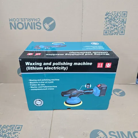 BOXED WAXING AND POLISHING MACHINE 