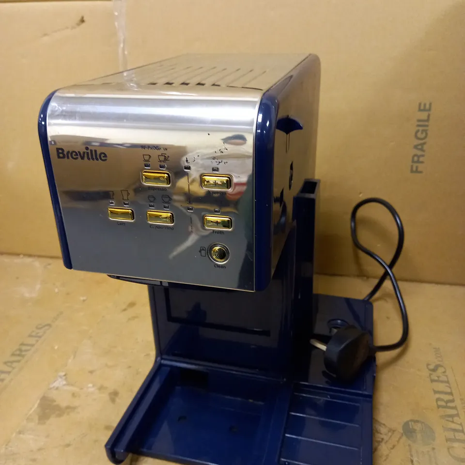 BREVILLE ONE-TOUCH COFFEEHOUSE COFFEE MACHINE