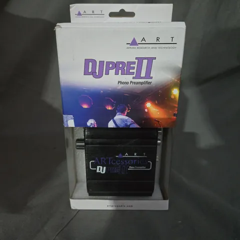 BOXED ART DJPRE II PHONO PREAMPLIFIER