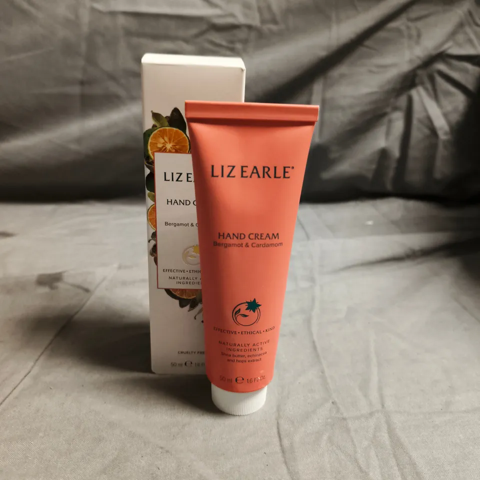 LIZ EARLE HAND CREAM BERGAMOT & CARDAMOM – 50 ML