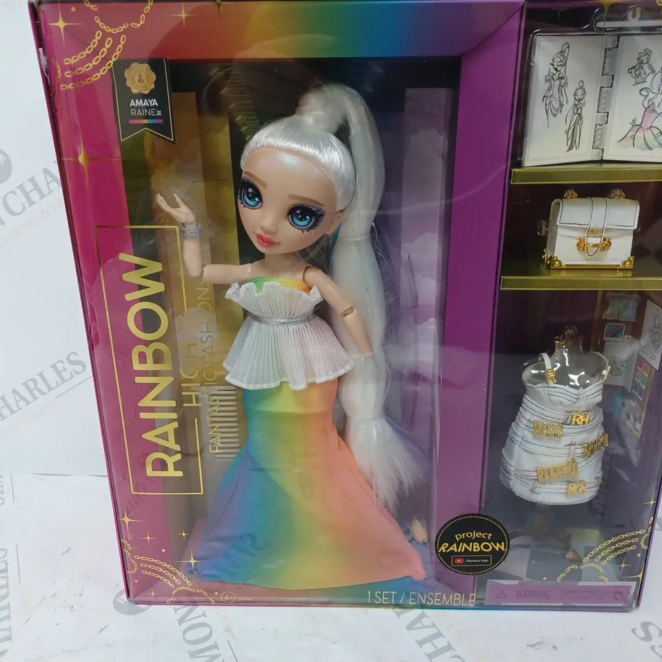 BOXED RAINBOW HIGH FANTASTIC FASHION DOLL  RRP £39.99
