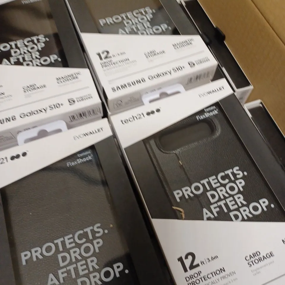 BOX OF 40 TECH21 SAMSUNG GALAXY S10+ PHONE CASE 
