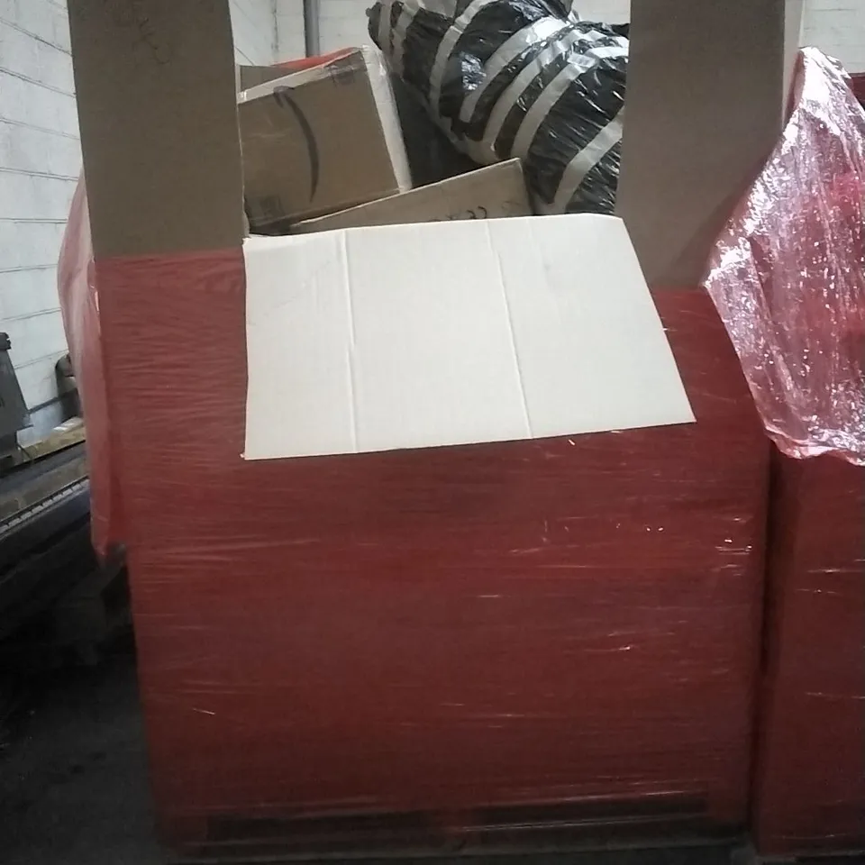 PALLET OF HOUSEHOLD ITEMS TO INCLUDE CHRISTMAS, MEMORY FOAM FLEXI COMFORT,ADJUSTABLE SPLIT TRAINER,BABY ACTIVITY CENTER AND OTHER ASSORTED ITEMS...