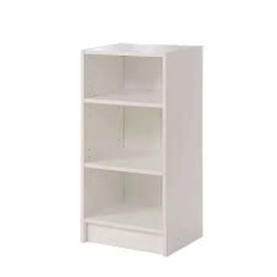 BOXED 3 TIER CUBE BOOKCASE DISPLAY SHELVING STORAGE UNIT WOOD FURNITURE WHITE