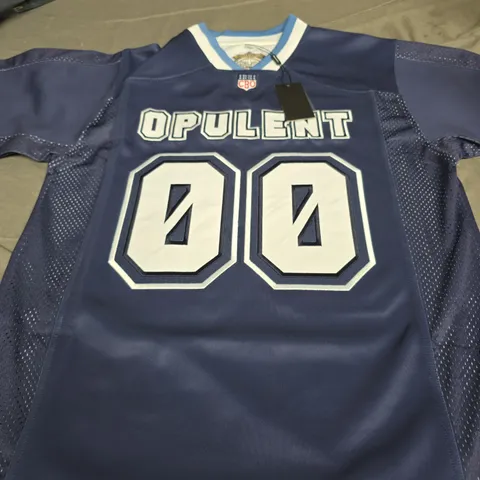 OPULENT APPAREL TSHIRT IN BLUE SIZE M