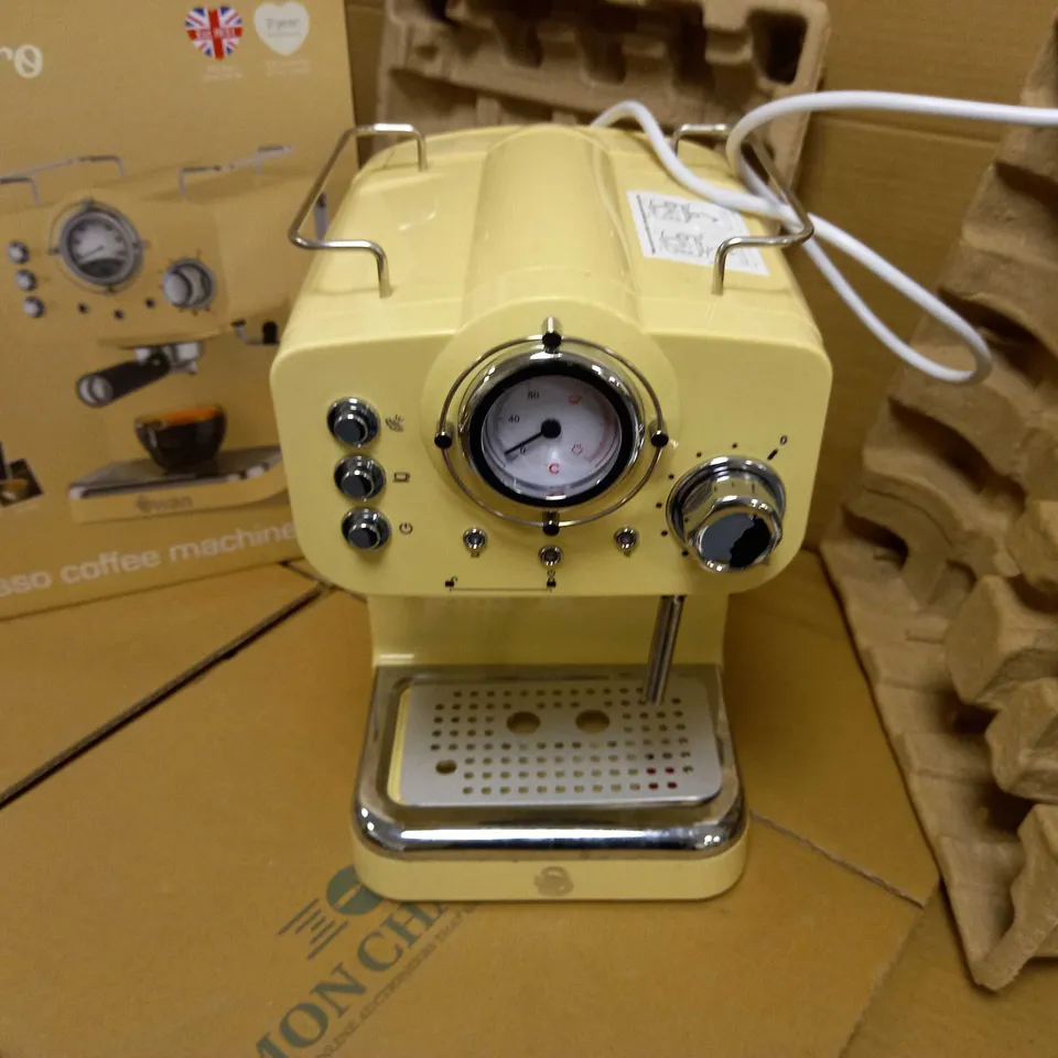 SWAN RETRO PUMP ESPRESSO COFFEE MACHINE TANK