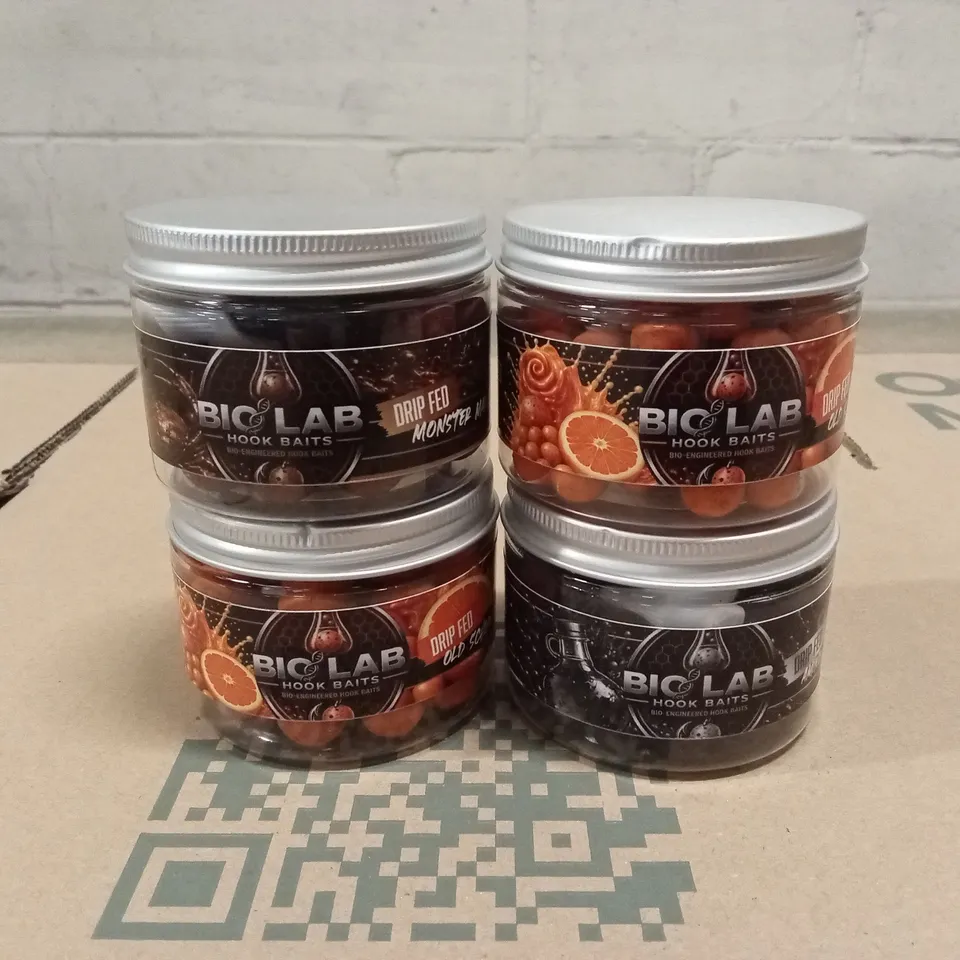 4 x SMALL TUBS OF BIG LAB DRIP FED BAIT