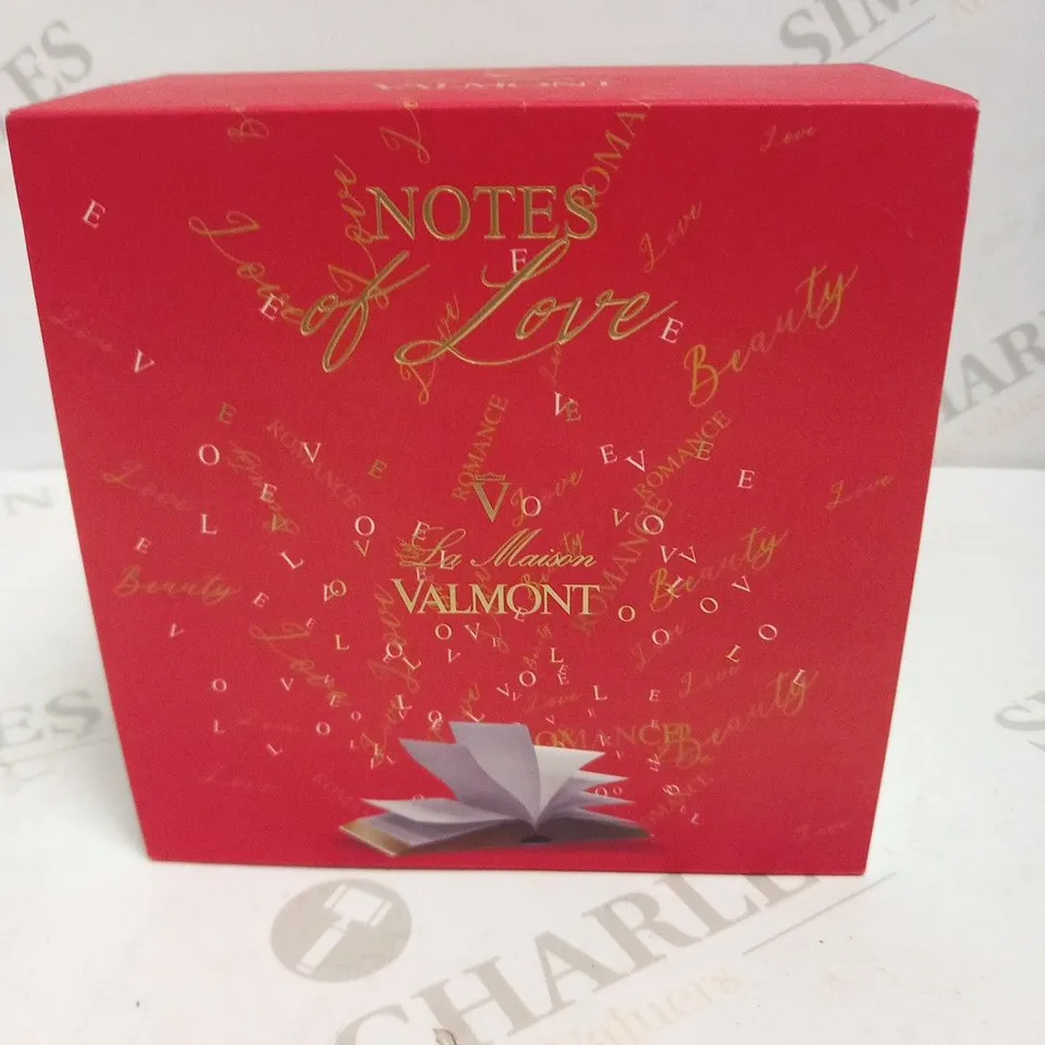 BOXED NOTES OF LOVE LA MAISON VALMONT GIFT SET