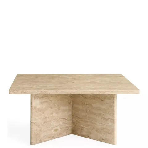 BLOC STONE EFFECT COFFEE TABLE - COLLECTION ONLY