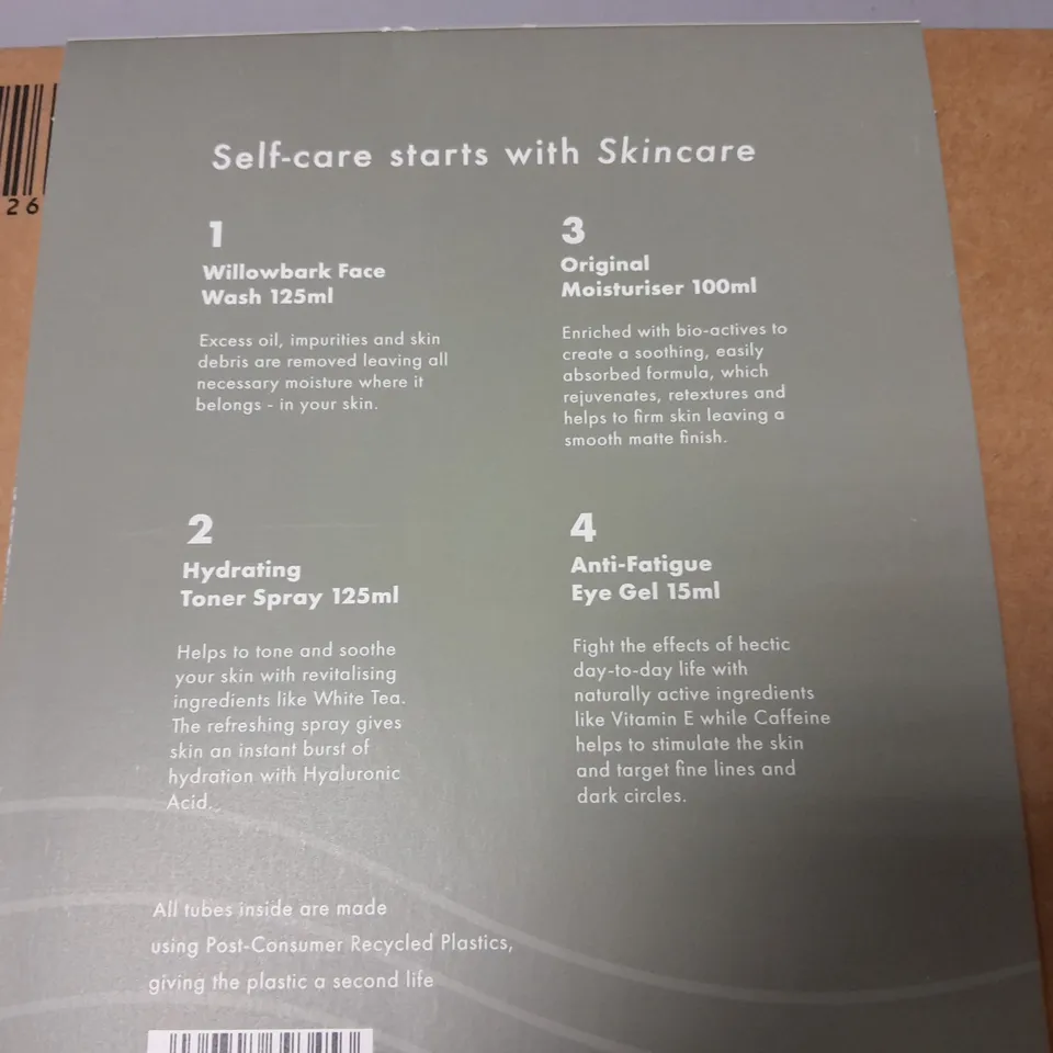 BOXED MANCAVE DAILY SKINCARE ROUTINE SET 