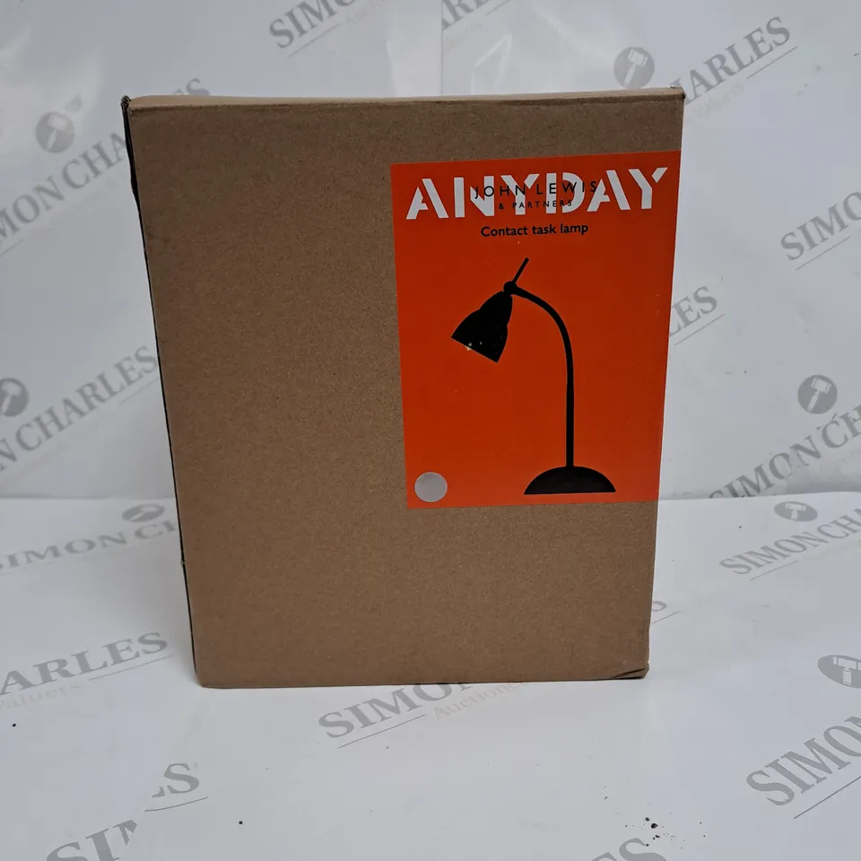 BOXED JOHN LEWIS CONTACT TASK LAMP