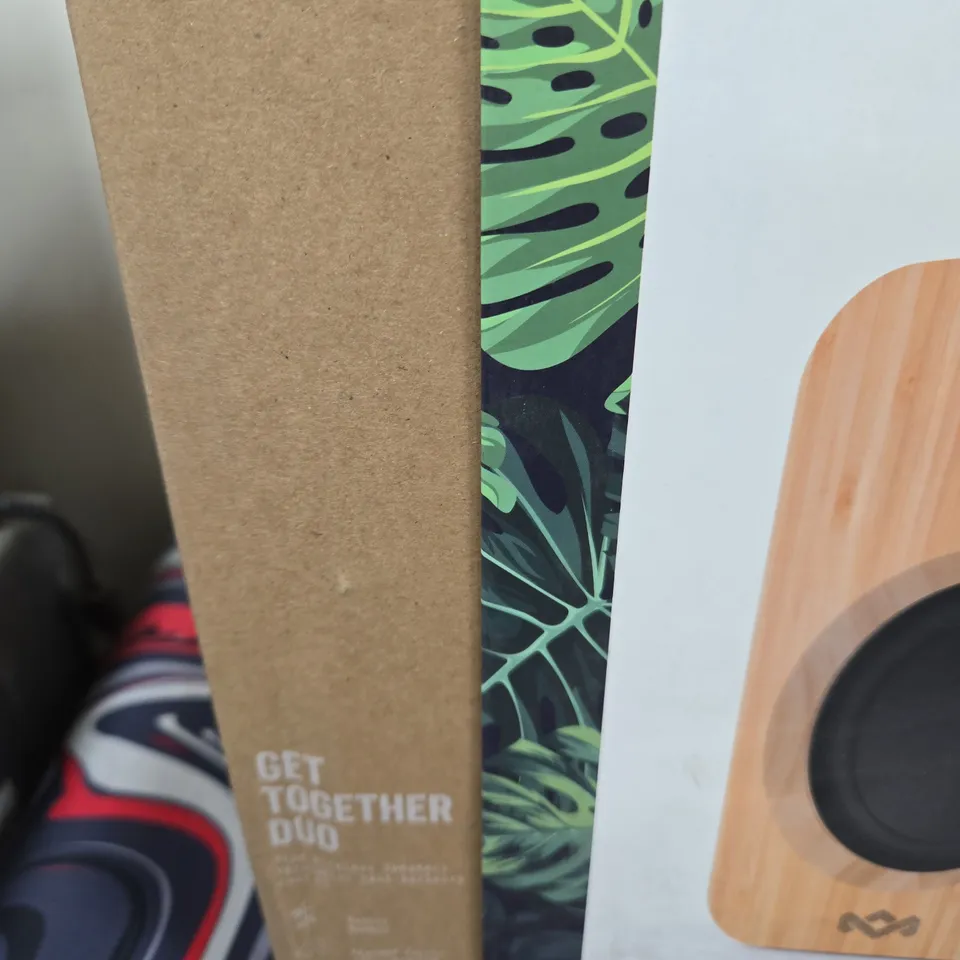 HOUSE OF MARLEY GET TOGETHER DUO WIRELESS BLUETOOTH SPEAKERS