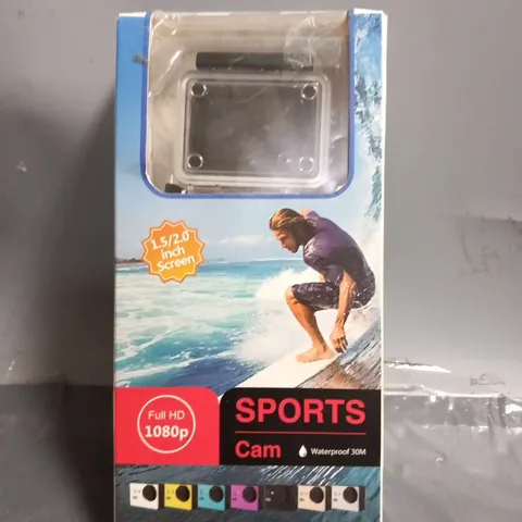 BOXED SPORTS CAM 1.5/2.0 INCH SCREEN FULL HD 1080P