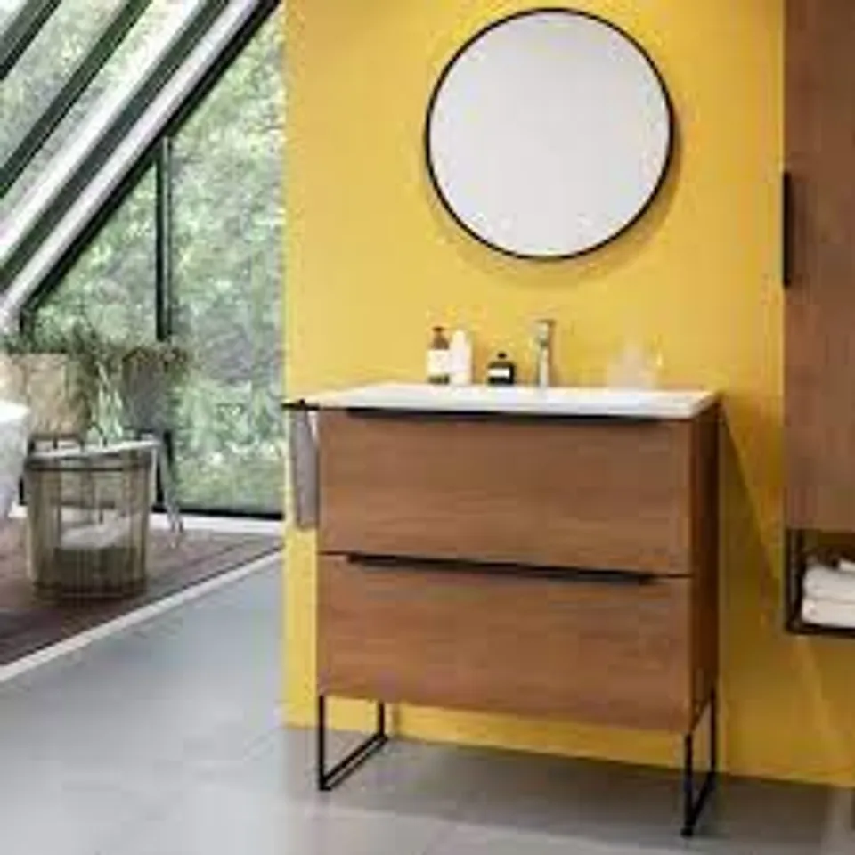 CORINGTON 800MM FREE STANDING SINGLE VANITY UNIT (BOX OF 2)