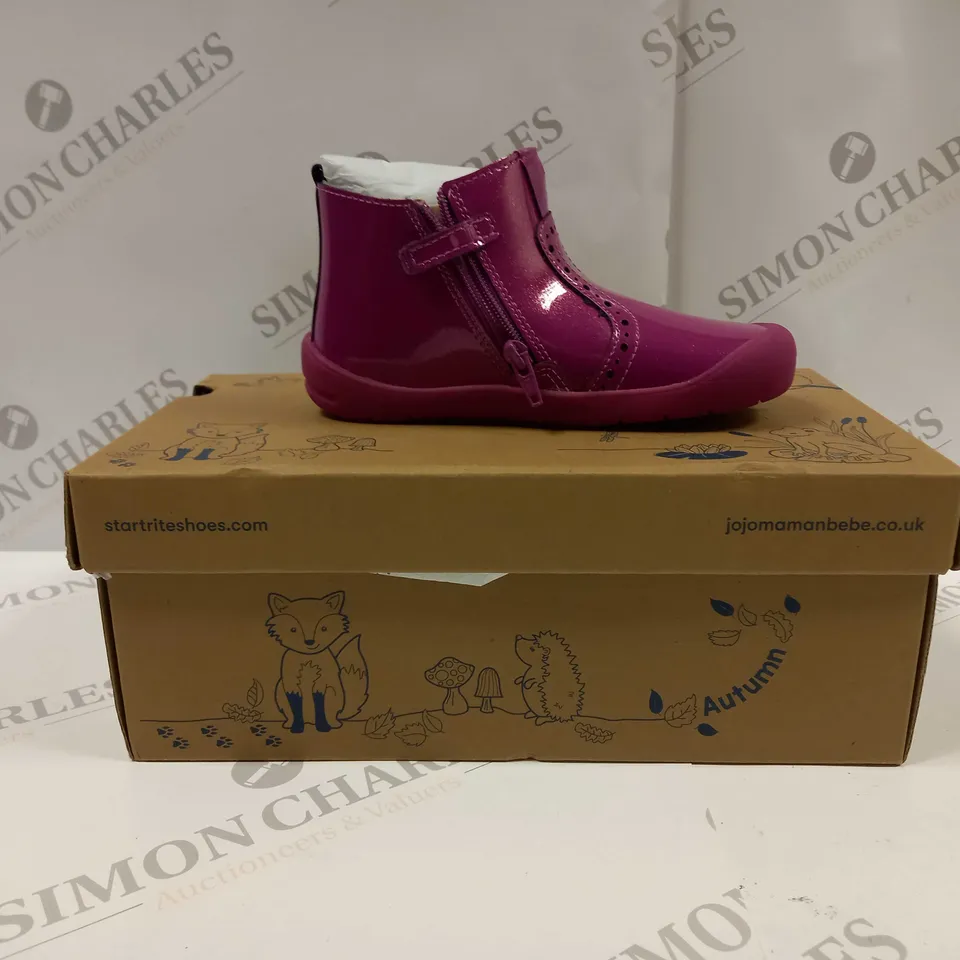 BOXED PAIR OF START RITE JOJO MAMAN BEBE TODDLER SHOES