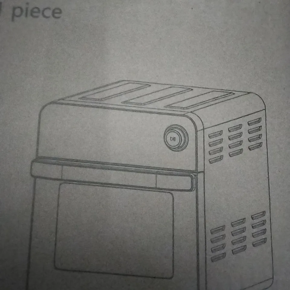 (FAULTY) BOXED LINEA 14.5L AIR FRYER WITH ACCESSORIES